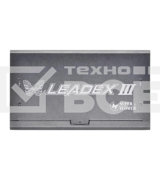 Блок питания Super Flower Power Supply Leadex III Gold SF-850F14GE(GL), 850W, ATX 3.1, 140mm, 8xSATA, 3xPCI-E(6+2), 1x12VHPWR(12+4), APFC, 80+ Gold, Full Modular