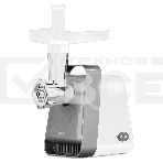 Мясорубка электрическая JVC JK-MG124 2000 Вт, белый с серым, фото 1