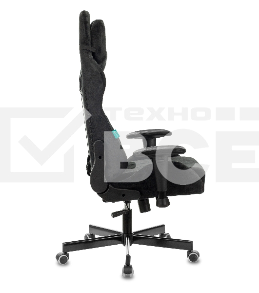 Кресло игровое Бюрократ VIKING KNIGHT LT20 FABRIC черный крестовина металл/пластик
