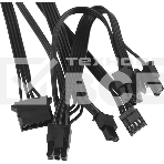 Блок питания MSI MAG A600DN (306-7ZP6B11-809) 600 Вт, 80 PLUS WHITE, 120 мм, немодульный, чёрный, фото2