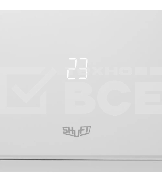 Блок внутренний сплит-системы Shuft Soturai SFTH/in-07HN8 7000 BTU, 22 м2, 25 дБ, охлаждение, обогрев, осушение, белый