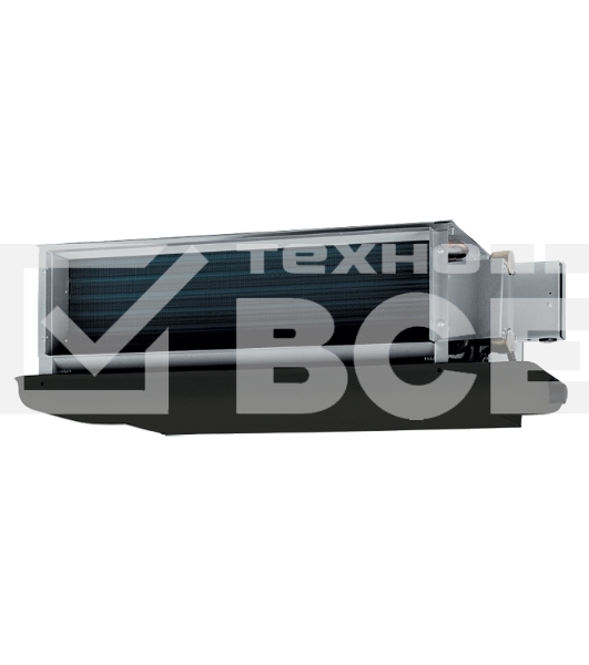 Фанкойл канальный Shuft SFF-200G50 340 м³/час, 480 л/час, 20 м², 2,2/3,3 кВт, 42 дБ