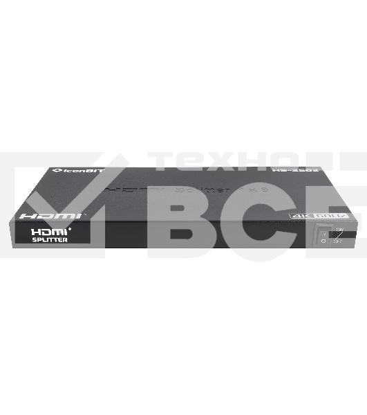 Усилитель-распределитель HDMI IconBIT HS-2502 1x8, поддержка 4К60