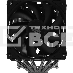 Кулер ID-COOLING SE-206-XT черный 120мм алюминий+медь 1800rpm 35db 4-pin 250W 156мм, фото9