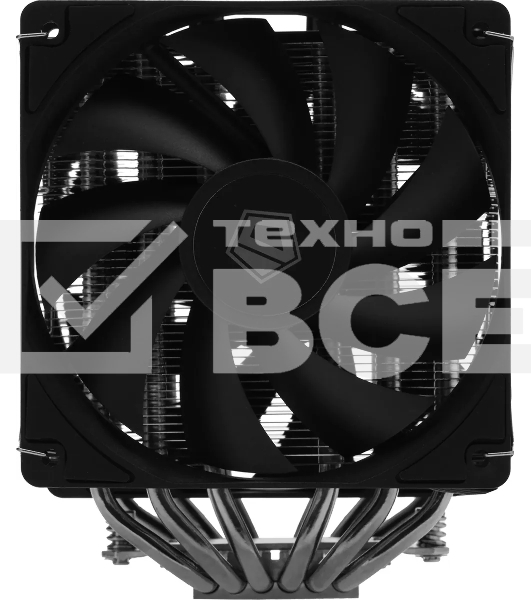 Кулер ID-COOLING SE-206-XT черный 120мм алюминий+медь 1800rpm 35db 4-pin 250W 156мм