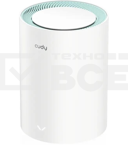 Бесшовный Mesh роутер Cudy M1500 (M1500(1-PACK)) AX1500 10/100/1000BASE-TX