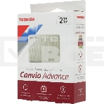 Жесткий диск Toshiba USB 3.0 2Tb HDTCA20EW3AA Canvio Advance 2.5