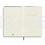 Блокнот Moleskine CLASSIC QP062B20 Large 130х210мм, 240 страниц, нелинованный, твердая обложка, синий сапфир, фото3
