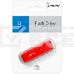 Флешка USB R/W Smartbuy 8Gb DOCK RED(Smartbuy 8Gb DOCK RED), фото3
