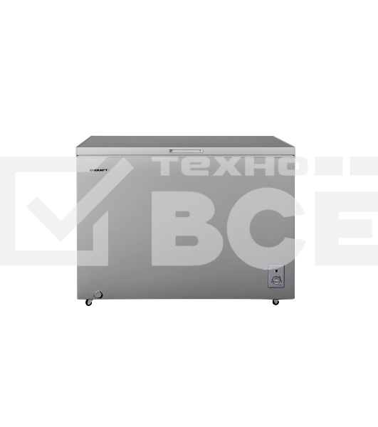 Морозильный ларь Kraft BD (W)-340SRX SILVER