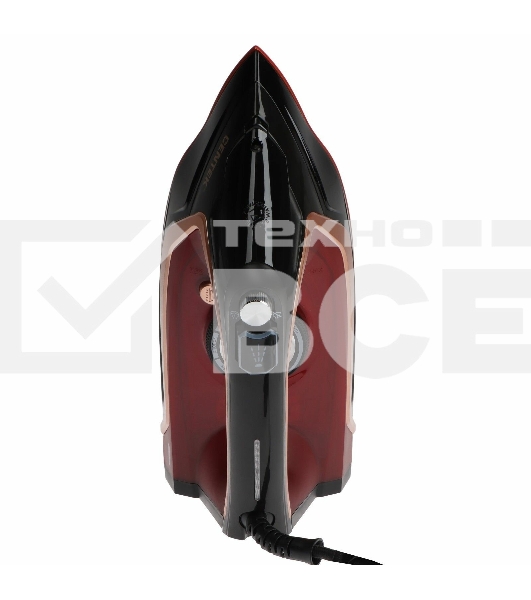 Утюг Centek CT-2313 RED 2600 Вт керамическая подошва, 350мл, паровой удар, самоочистка, капля-стоп
