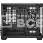 Компьютерный корпус Deepcool CG330 3F без БП, боковое окно (панорама), 3x120мм ARGB PWM вентилятора, черный, mATX, фото8