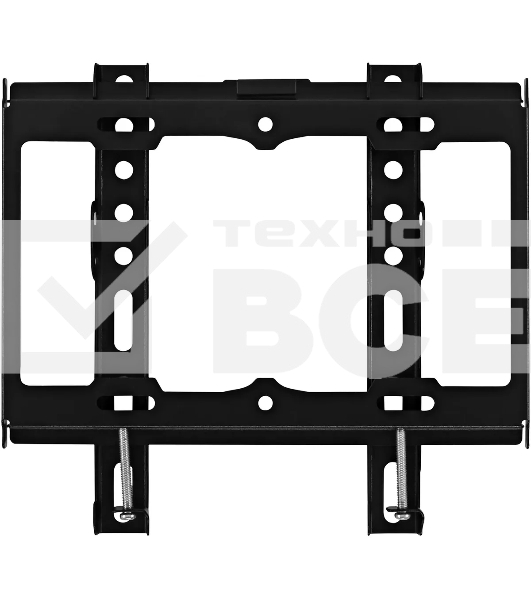 Кронштейн для телевизора Buro FX1S черный, 15'-48' макс. 25 кг, настенный, фиксированный