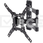 Кронштейн для телевизора Kromax GALACTIC-12 черный, 15'-42' макс. 25 кг, настенный, поворот и наклон, фото 1