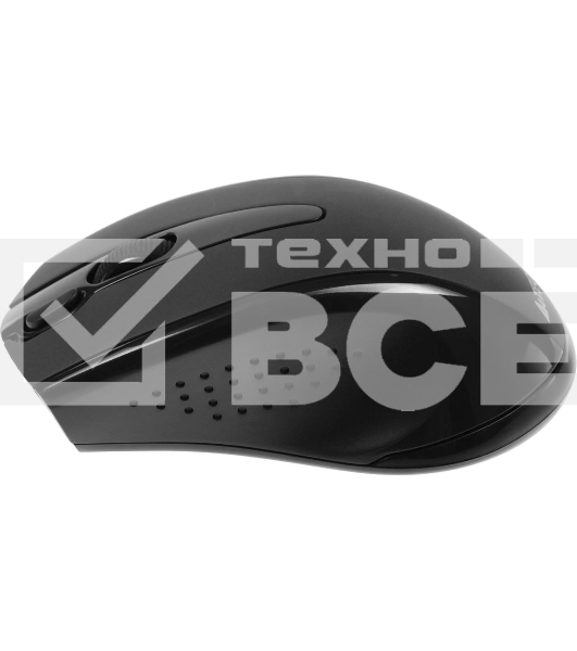 Мышь беспроводная A4Tech G9-500FS черный, 1200 dpi, радиоканал, USB, кнопки - 4