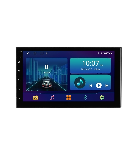 Автомагнитола ASPECT AV-W72P, 2 DIN, 7', Android 10, Bluetooth, USB Type-A, AUX, GPS, CarPlay