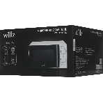 Микроволновая печь WILLZ MOS-1706MW белый, 17 л, 700 Вт, переключатели — поворотный механизм, фото2