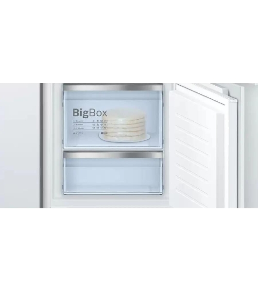 Холодильник Bosch KIS87AF30U белый (двухкамерный), встраиваемый