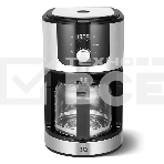 Кофеварка капельная со встроенной кофемолкой BQ CM1010 черный-стальной, исп. кофе - зерновой/молотый, 1.2 л, 1050 Вт., фото8