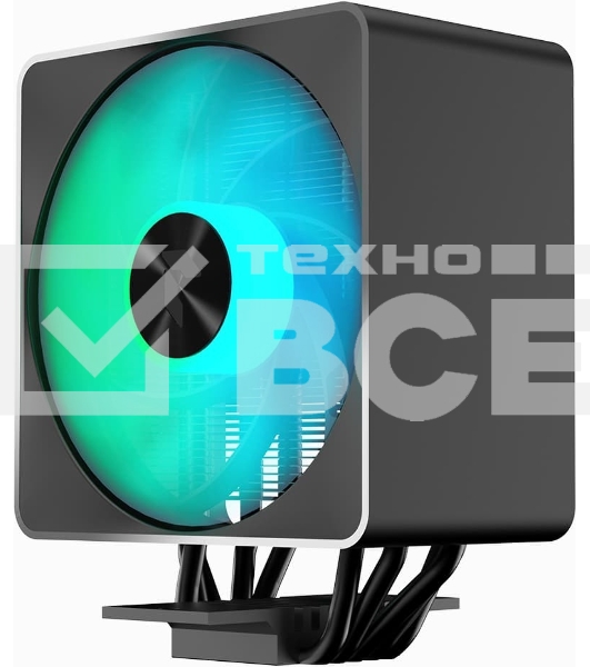 Кулер для процессора Aerocool / Formula APNX AP1-V ARGB черный, 120 мм, алюминий, 1800 об/мин, 32.8 дБ, 4 pin, 245 Вт, 157 мм