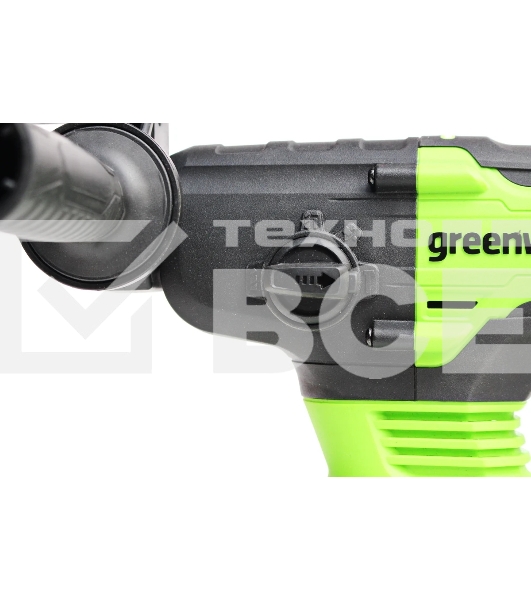 Перфоратор аккумуляторный бесщеточный GreenWorks GD24SDS2 2 ДЖ, 24V, c 1хАКБ 4 Ач и ЗУ в сумке (3803007UB)