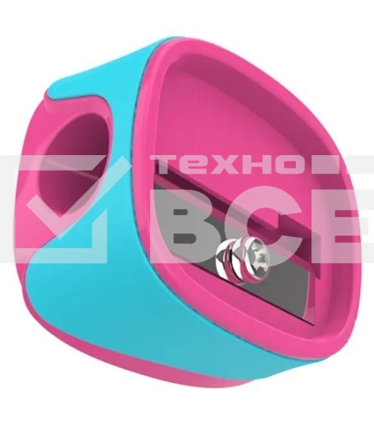 Точилка для карандашей ручная Deli ER00903 U-touch 1 отверстие пластик/резина ассорти туба