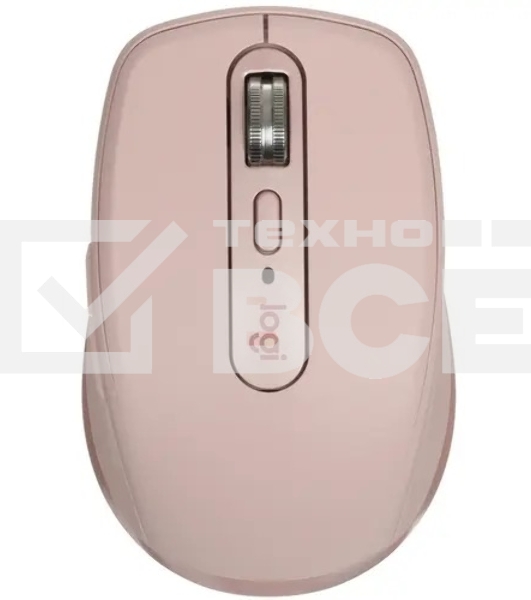 Мышь беспроводная/проводная Logitech MX Anywhere 3S розовый, 8000 dpi, радиоканал, Bluetooth, USB, кнопки - 6