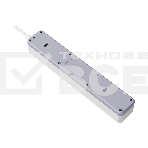 Удлинитель с сетевым фильтром Defender DFS 141, белый, 4розетки, USB+TypeC, 1.5 м., фото7