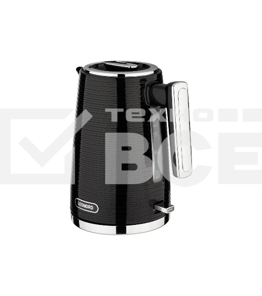 Чайник электрический LEONORD LE-1520 1,7 л, 2200 Вт, пластик, черный