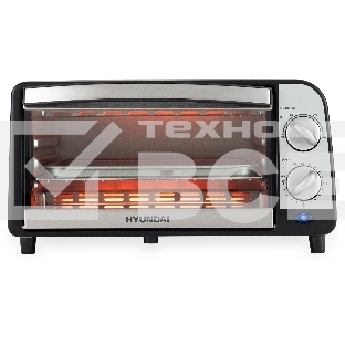 Мини-печь Hyundai MIO-HY071 9 л, 800 Вт, серебристый