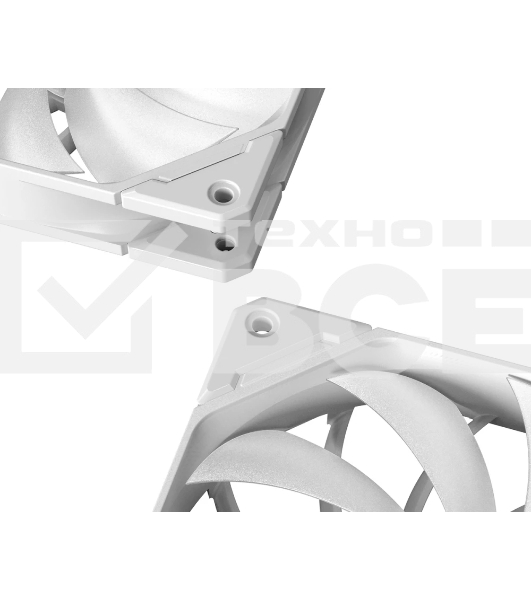 Вентилятор для корпуса ID-COOLING TF-12025-PRO SW белый 120мм 1500rpm 28.9db 4-pin