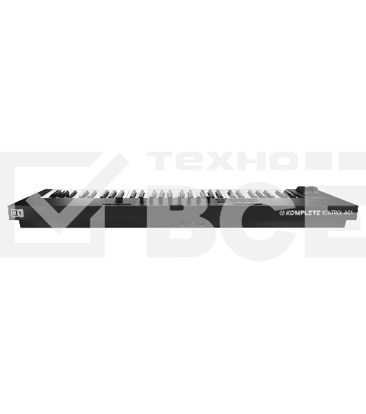 Клавиатура MIDI [25244] Native Instruments [KOMPLETE KONTROL A61] 61 клавиша, полувзвешенная, 8 ручек управления, колеса высоты тона и модуляции, 4-позиционный энкодер, OLED-дисплей, TRS-вход для педали, USB-порт
