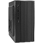 Компьютерный корпус Minitower ExeGate BAA-408-UNS500 (mATX, БП UNS500 с вент. 12см, 2хUSB, HD Audio, черный), фото 1