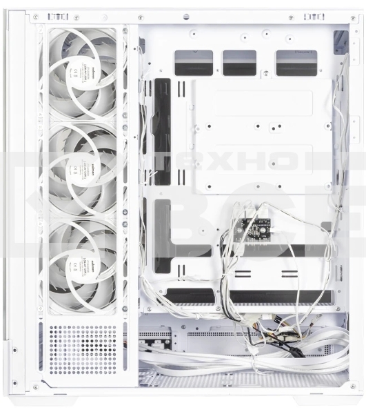 Компьютерный корпус ZALMAN P40 NAMU, ATX, белый, WINDOW, WOODEN ELEMENTS, 2xCombo(2.5” or 3.5”), 1xUSB TYPE-C, 2xUSB 3.0, SIDE 3x120мм ARGB, REAR 1x120мм ARGB