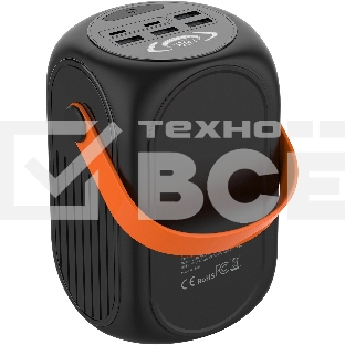 Портативный аккумулятор Cactus CS-PBFSUD-60000 60000mAh 80W 4.5A черный