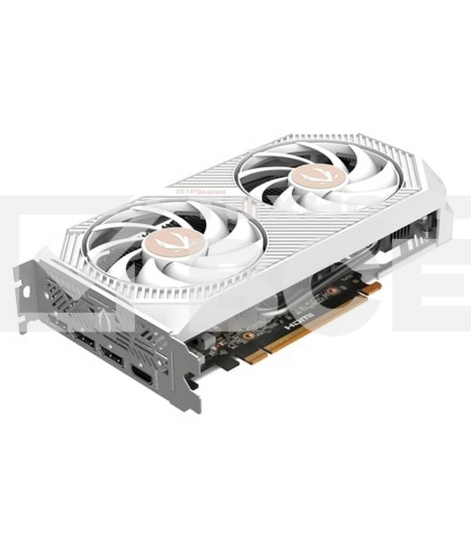 Видеокарта Zotac RTX 5050 TWIN EDGE OC WHITE ED 8Gb GDDR6 128bit 3xDP HDMI 2FAN MEDIUM PACK белый