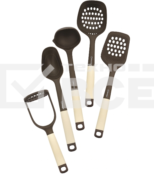 Набор 5 кухонных предм. Rondell Mocco&Latte RD-1860 (BN) коричневый