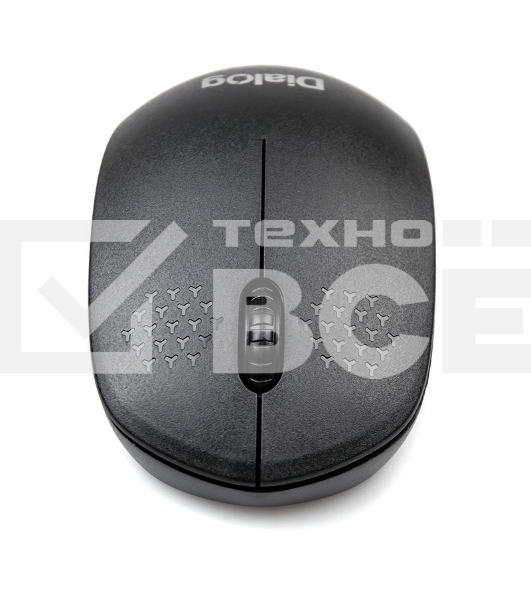 Мышь беспроводная Dialog Comfort MROC-13U черный, 1200 dpi, радиоканал, USB, кнопки - 3