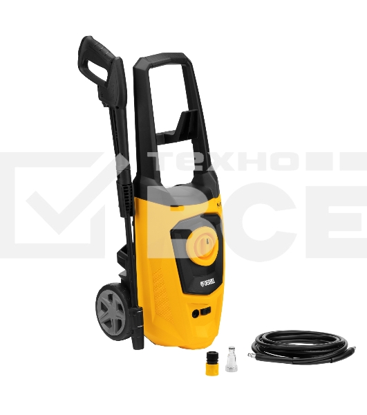 Моечная машина высокого давления Denzel R-170, 2000 Вт, 170 бар, 360 л/ч, колесная 58228