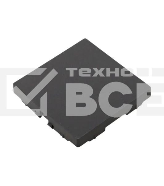 Заглушка Эпика черный EKF UP1-ECB