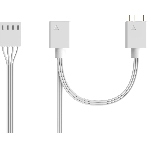 Кулер для процессора Ocypus Delta A40 SE WH ARGB, 120мм ARGB FAN, Top ARGB Panel, 4 HEAT PIPES, 4-PIN PWM, 800-1800 RPM, 31DBA, HYDRO BEARING, LGA115X/1200/1700/18XX, AM4/AM5, фото3