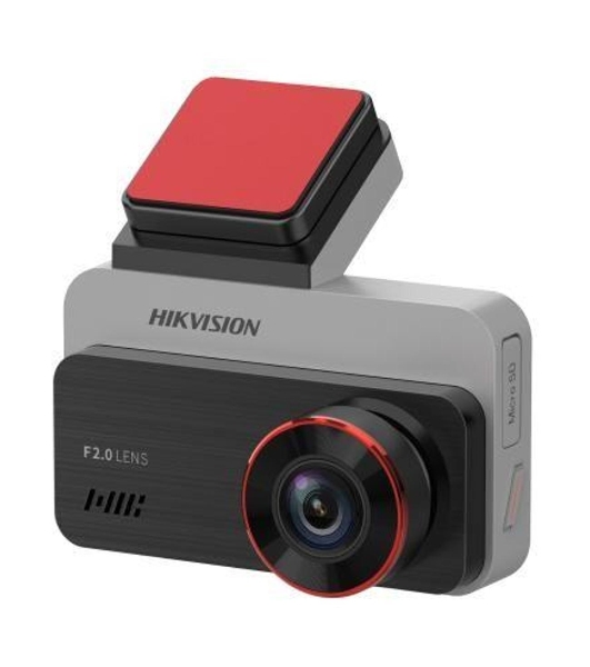 Видеорегистратор HIKVISION AE-DC2328-C0S(2ch), 1920x1080, 3', с камерой заднего вида, Wi-Fi