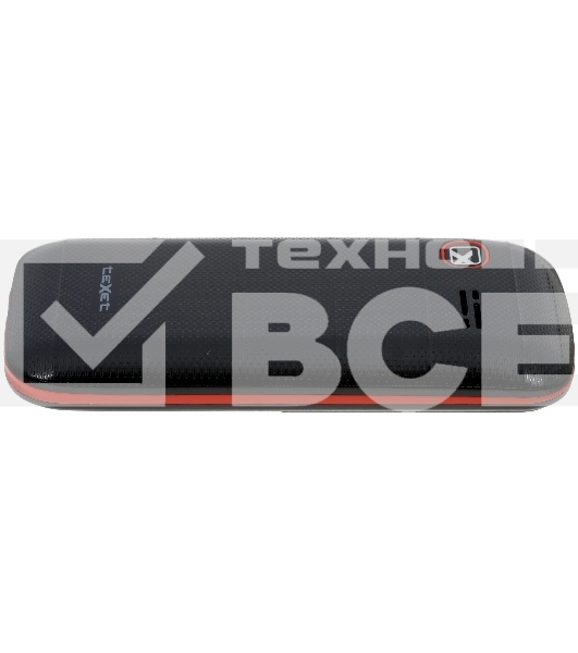 Мобильный телефон Texet TM-130 черный-красный