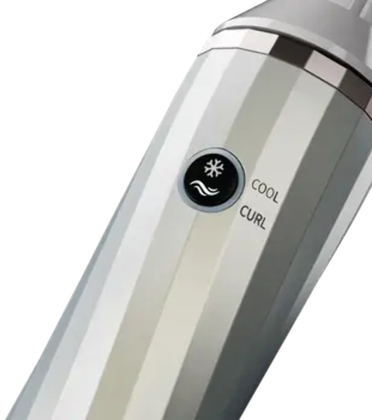 Фен-щетка Haier HHS-606 белый, 1200 Вт, ионизация, 38/64 мм