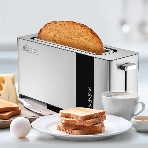 Тостер Ufesa Plus Delux нержавеющая сталь, 1050 Вт, 1 слот, фото2