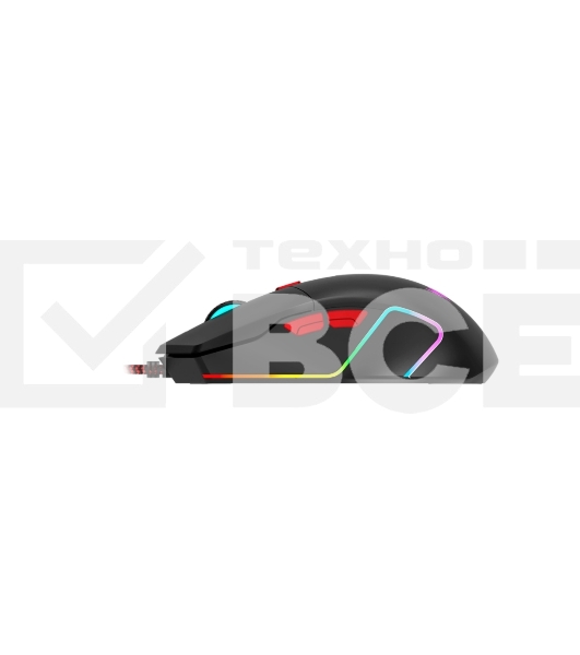 Мышь проводная Acer Nitro OMW301 черный, 7200 dpi, USB, кнопки - 6