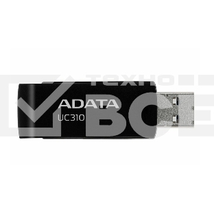 Флеш диск ADATA UC310-128G-RBK BLACK\GR 128GB
