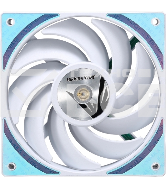 Вентилятор для корпуса Aerocool / Formula Air Bridge Plus WH ARGB белый, 120 мм, 1300 об/мин, 27.2 дБ, 4 pin