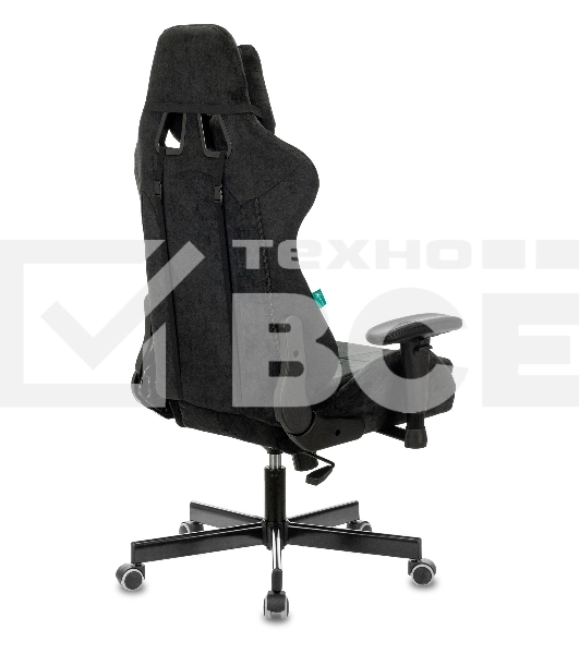 Кресло игровое Бюрократ VIKING KNIGHT LT20 FABRIC черный крестовина металл/пластик