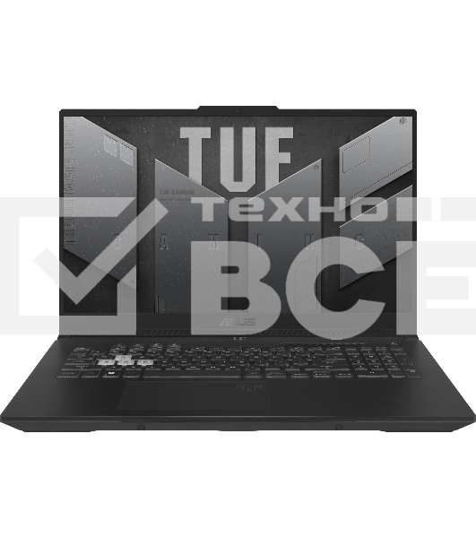 Ноутбук ASUS TUF Gaming F17 FX707ZC4-HX119 серый 90NR0GX1-M008D0 17.3